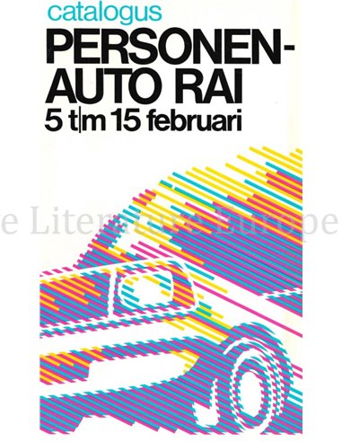 1981 AUTORAI KATALOG NIEDERLÄNDISCH