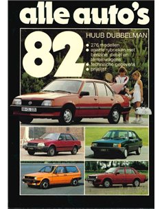 1982 ALLE AUTO'S YEARBOOK DUTCH