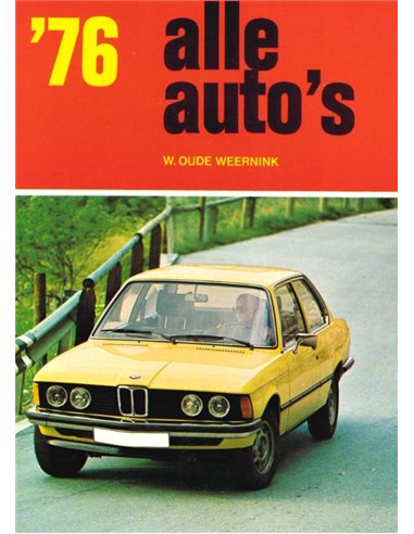 1976 ALLE AUTO'S JAARBOEK NEDERLANDS
