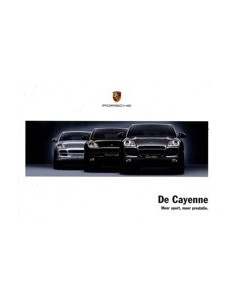 2006 PORSCHE CAYENNE BROCHURE NEDERLANDS