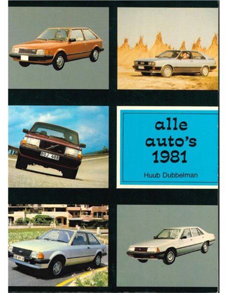 1981 ALLE AUTO'S YEARBOOK DUTCH