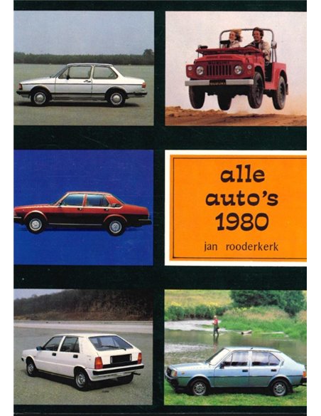 1980 ALLE AUTO'S YEARBOOK DUTCH
