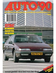 1990 AUTO JAHRBUCH NIEDERLÄNDISCH