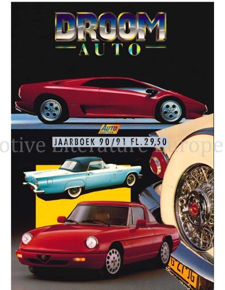 1991 DROOMAUTO YEARBOOK 90/91 NR.3 DUTCH
