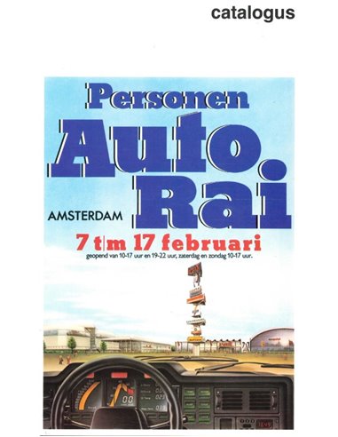 1985 AUTO RAI KATALOG NIEDERLÄNDISCH