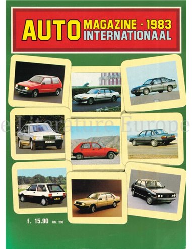 1983 AUTO MAGAZINE INTERNATIONAAL NIEDERLÄNDISCH