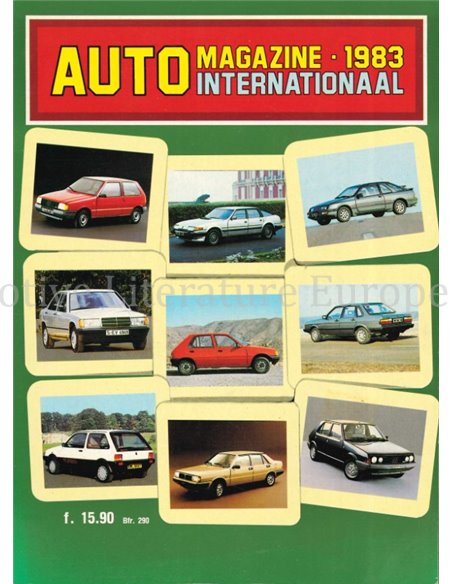 1983 AUTO MAGAZINE INTERNATIONAAL NIEDERLÄNDISCH