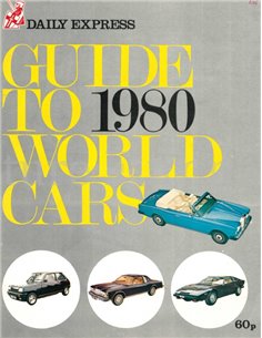 1980 GUIDE TO WORLD CARS YEARBOOK ENGELS