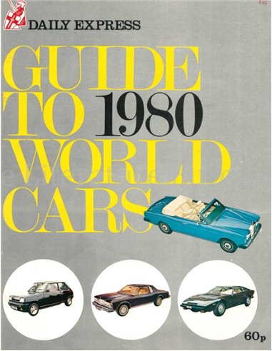 1980 GUIDE TO WORLD CARS JAHRBUCH ENGLISCH
