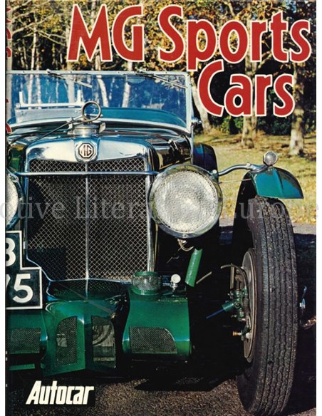 MG SPORTS CARS (AUTOCAR SPECIAL)