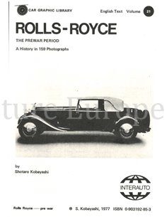 ROLLS-ROYCE - PRE WAR 2
