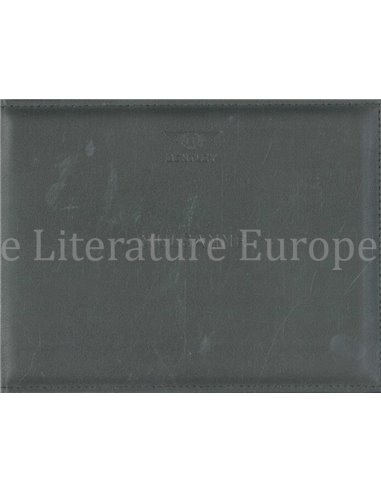 2018 BENTLEY MULSANNE OWNERS MANUAL ENGLISH