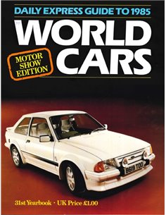 1985 GUIDE TO WORLD CARS JAHRBUCH ENGLISCH