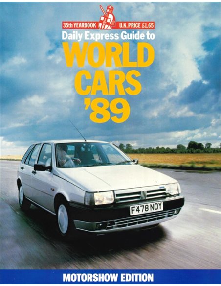 1989 GUIDE TO WORLD CARS JAHRBUCH ENGLISCH