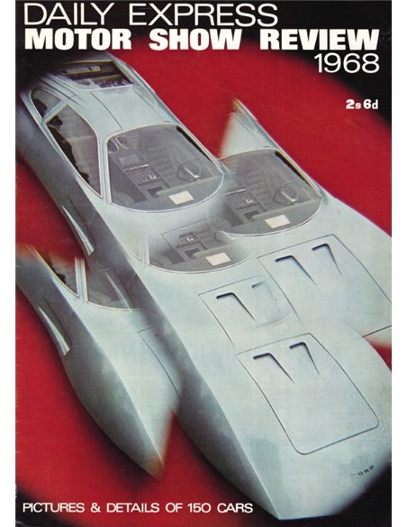 1968 Motor Show Review Jaarboek Engels