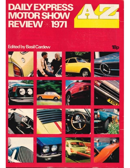 1971 Motor Show Review Jaarboek Engels