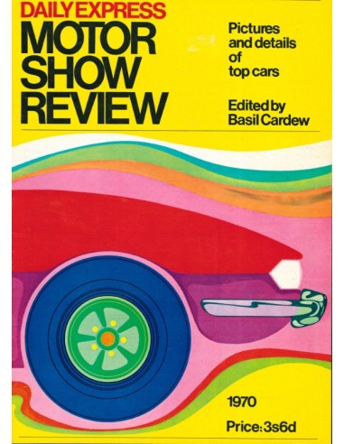 1970 MOTOR SHOW REVIEW JAHRBUCH ENGLISCH