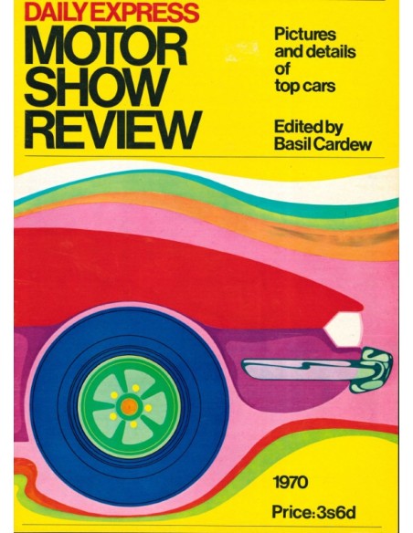 1970 Motor Show Review Jaarboek Engels