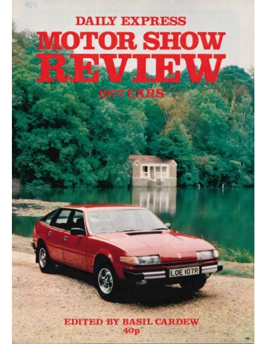 1977 Motor Show Review Jaarboek Engels