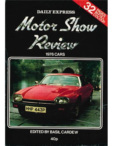 1976 MOTOR SHOW REVIEW JAHRBUCH ENGLISCH