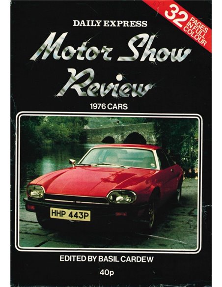 1976 MOTOR SHOW REVIEW JAHRBUCH ENGLISCH