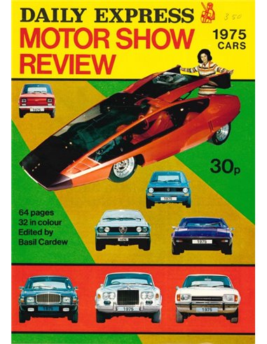 1975 MOTOR SHOW REVIEW YEARBOOK ENGLISH