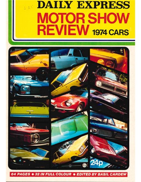 1974 MOTOR SHOW REVIEW JAHRBUCH ENGLISCH