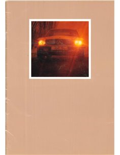 1971 MERCEDES BENZ SL PROSPEKT DEUTSCH