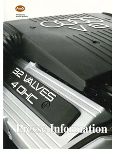 1988 AUDI V8 QUATTRO PRESSKIT ENGLISH 2
