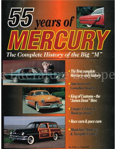55 YEARS OF MERCURY, THE COMPLETE HISTORY OF THE BIG  " M "