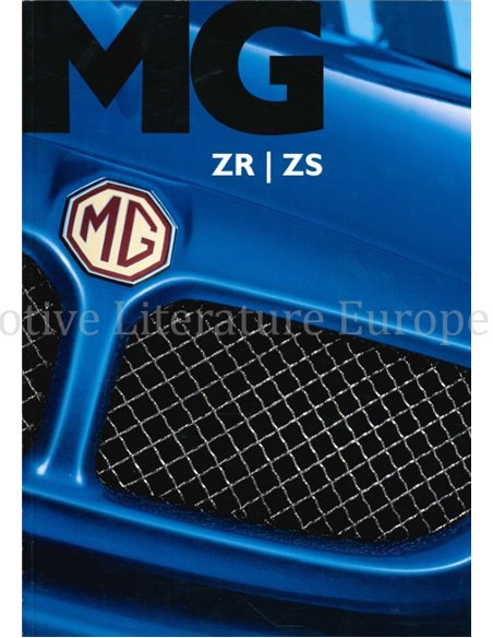2003 MG ZR | ZS PROSPEKT NIEDERLÄNDISCH