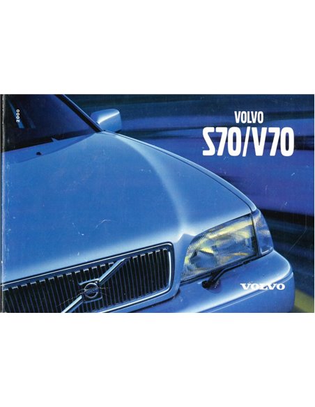 2000 VOLVO S70 | V70 BETRIEBSANLEITUNG SCHWEDISCH