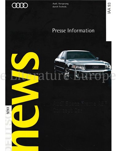 1993 AUDI ASF PERSMAP DUITS