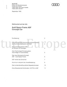 1993 AUDI ASF PERSMAP DUITS 2