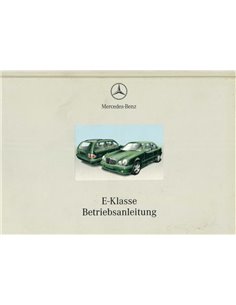 2000 MERCEDES BENZ E CLASS HARDBACK OWNERS MANUAL GERMAN