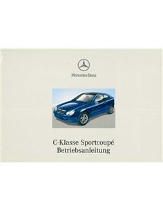 2002 MERCEDES BENZ C KLASSE SPORTCOUPE BETRIEBSANLEITUNG DEUTSCH