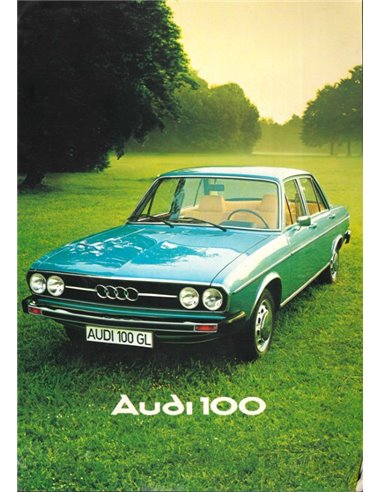 1975 AUDI 100 BROCHURE DUTCH