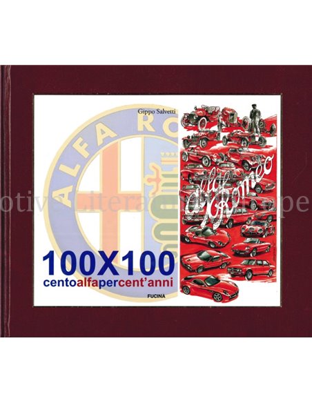 ALFA ROMEO - 100X100 CENTOALFAPERCENT'ANNI (ALFA BLEU TEAM)  (LIMITED EDITION No. 293)