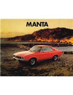 1973 OPEL MANTA BROCHURE DUTCH