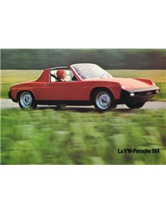 1975 VW-PORSCHE 914 BROCHURE FRANS