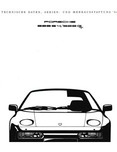 1990 PORSCHE 928 S4 | GT BROCHURE DUITS 2
