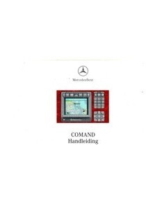 1999 MERCEDES BENZ COMAND INSTRUCTIEBOEKJE NEDERLANDS
