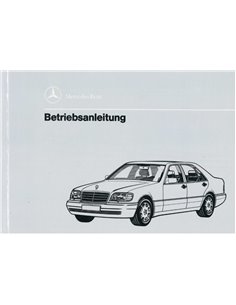 1993 MERCEDES BENZ S KLASSE INSTRUCTIEBOEKJE DUITS