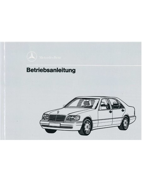 1993 MERCEDES BENZ S KLASSE BETRIEBSANLEITUNG DEUTSCH