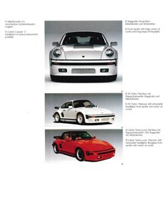 1987 PORSCHE EXCLUSIVE HARDCOVER BROCHURE DUITS | ENGELS 2