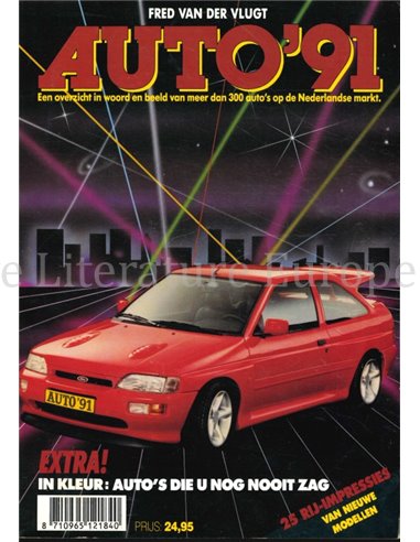 1991 AUTO JAHRBUCH NIEDERLÄNDISCH