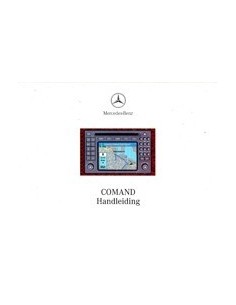 2000 MERCEDES BENZ COMAND INSTRUCTIEBOEKJE NEDERLANDS