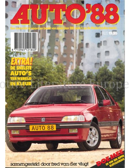 1988 AUTO YEARBOOK DUTCH