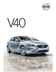 2013 VOLVO V40 BROCHURE NEDERLANDS