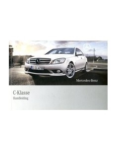 2008 MERCEDES BENZ C KLASSE INSTRUCTIEBOEKJE NEDERLANDS